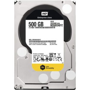 western digital wd5003abyz 500gb 7.2k sata 6gbps 3.5" hard drive