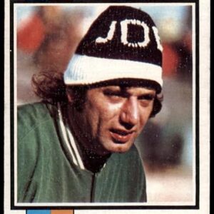 1973 Topps Regular (Football) card#400 Joe Namath of the New York Jets Grade very good/excellent