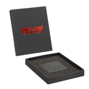 thermal grizzly - carbonaut (38x38x0,2mm) - for intel/amd cpus - carbon thermal pad for maximum thermal conductivity - reusable and adaptable surface cpu/gpu/ps4/ps5/xbox