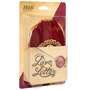 Love Letter Card Game - Renaissance Strategy Deduction Game for Ages 10+, 2-6 Players, 20 Min Playtime by Z-Man Games