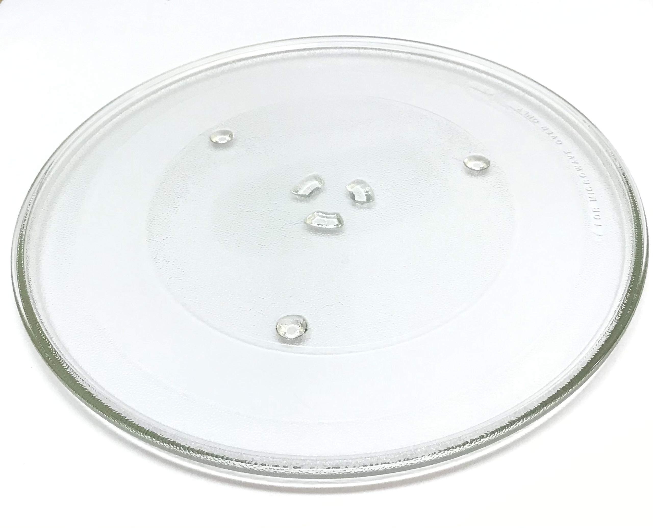 OEM Samsung Microwave Glass Plate Tray Turntable Shipped with MC11K7035CG, MC17F808KDT, MC17F808KDT/AA, MC17F808KDT/AC