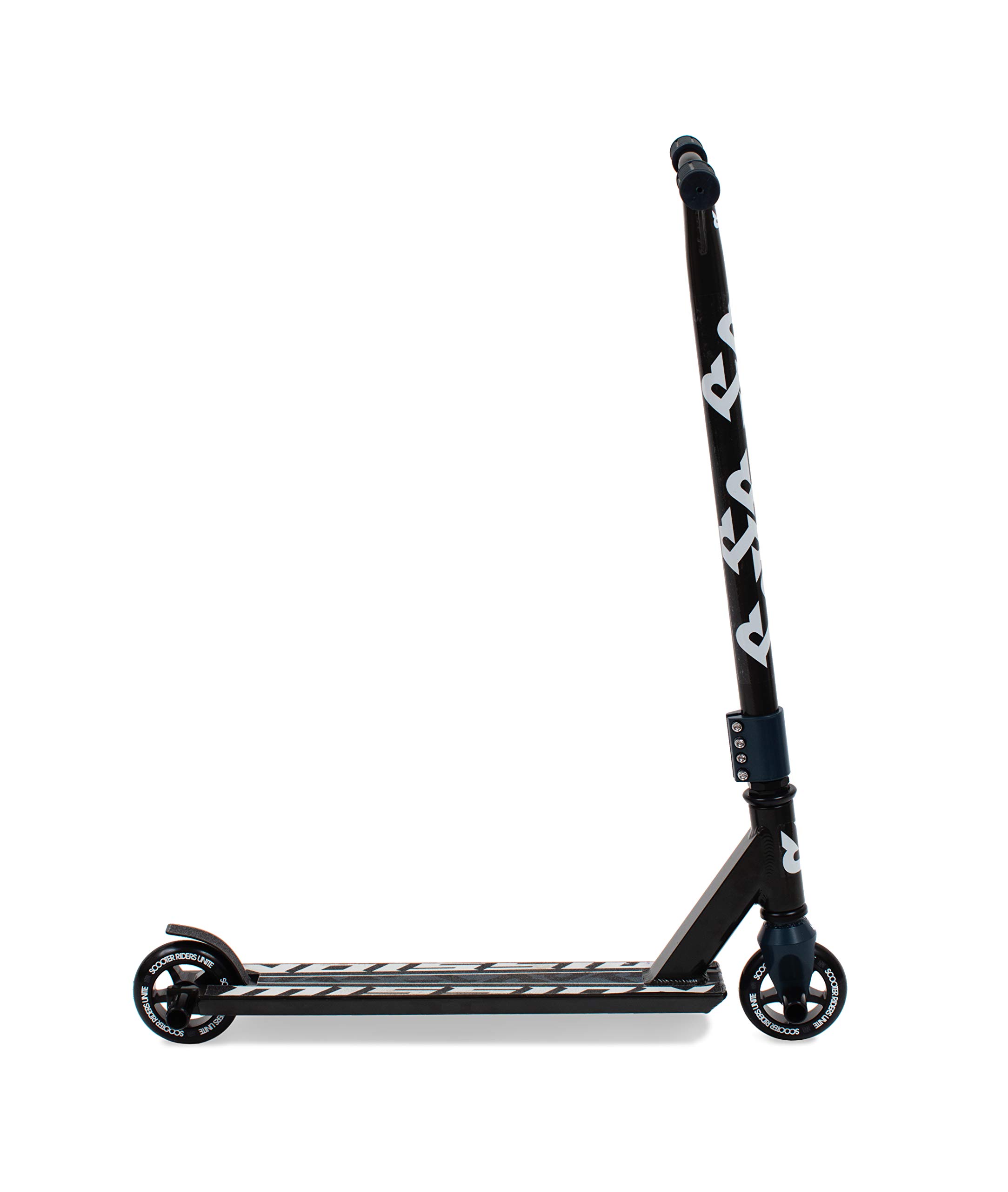 Riprail Mission Stunt Scooter for Skatepark. Pro Scooter for Kids 43" Inches and Up. Unisex Trick Scooter for All Skill Levels. Performance BMX Scooter for Beginner or Professional - Black/Blue