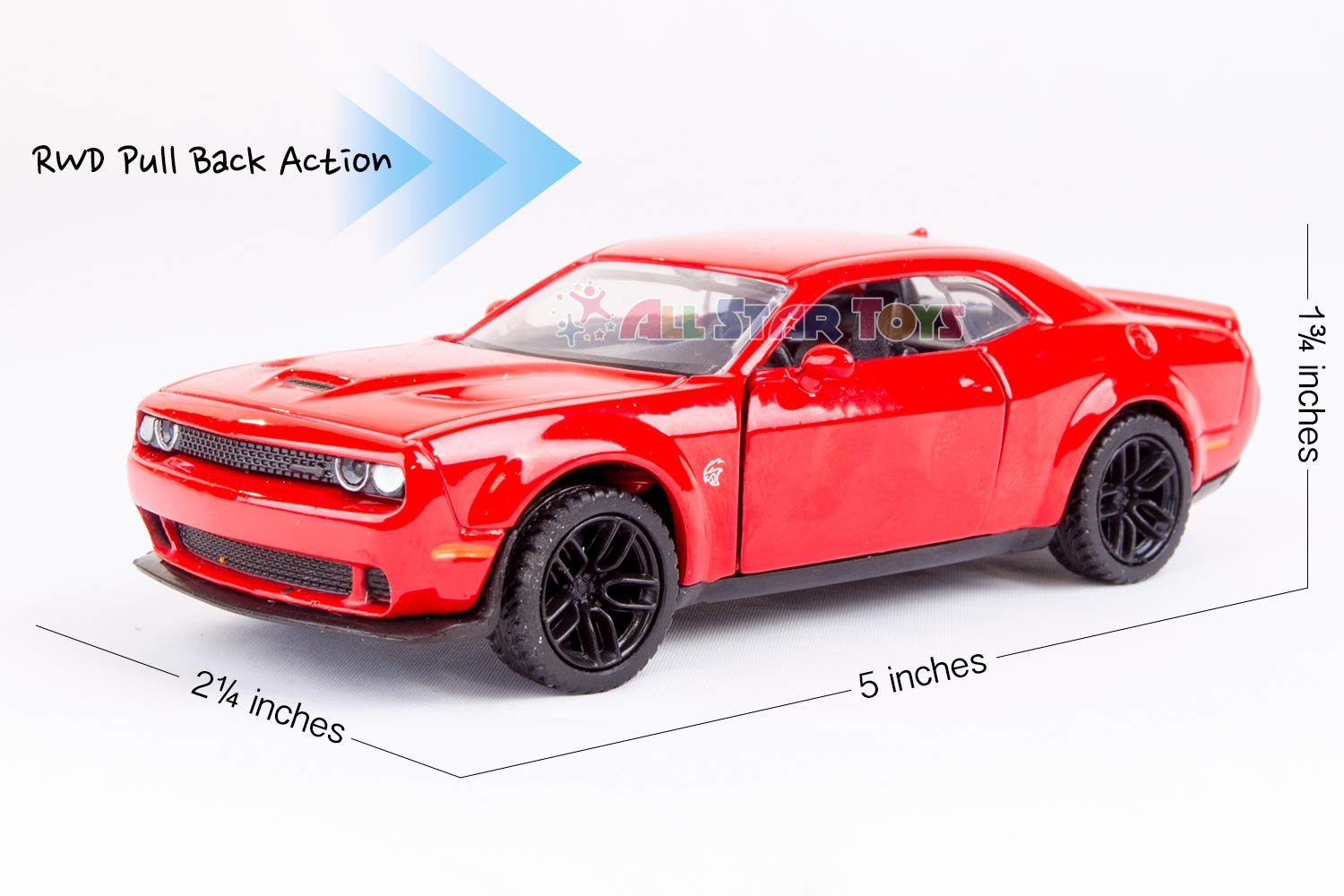 American Legends ( RED 2018 Dodge Challenger Hellcat Widebody