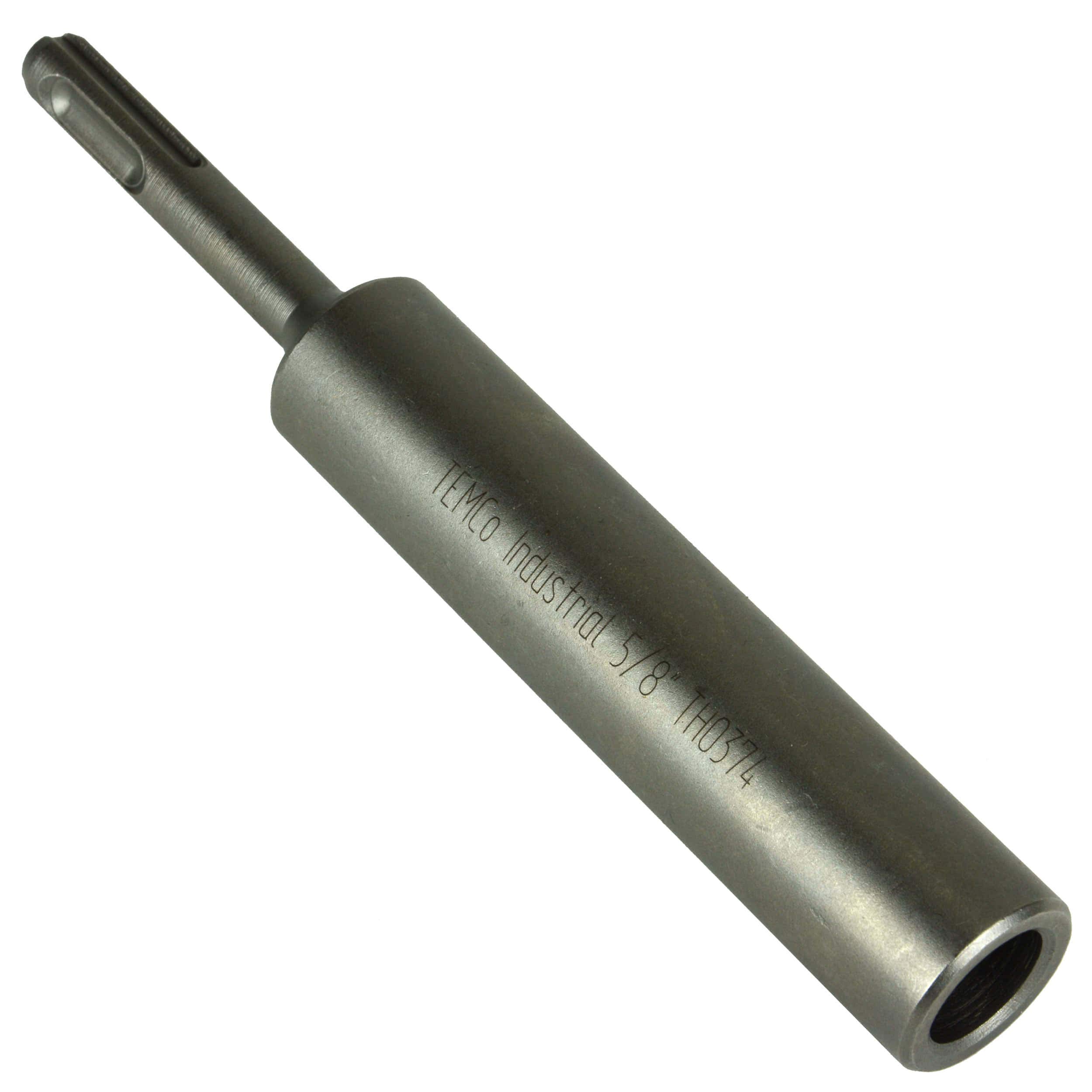 TEMCo TH0374- SDS PLUS shank 5/8" Bore Forged Ground Rod Driver