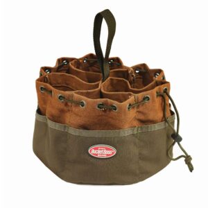 bucket boss parachute bag - 19 pockets, model# 25001