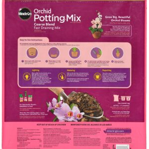 Miracle-Gro Orchid Potting Mix, 8-Quart (2 Pack) (Currently Ships to Select Northeastern & Midwestern States) (2)