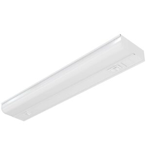 18 inch Hardwired Under Cabinet Lights, 2 Color Settings - 3000K (Soft White) and 4000K (Cool White), Under Cabinet Lighting, Dimmable Under Counter Lights, Under-Counter Light Fixtures