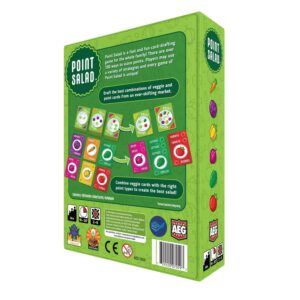 Alderac Entertainment Group (Aeg) & Flatout Games | Point Salad - Award Winning Card Game for the Whole Family | Easy to Learn | Quick to Play | Ages 8 and up | 2-6 Players