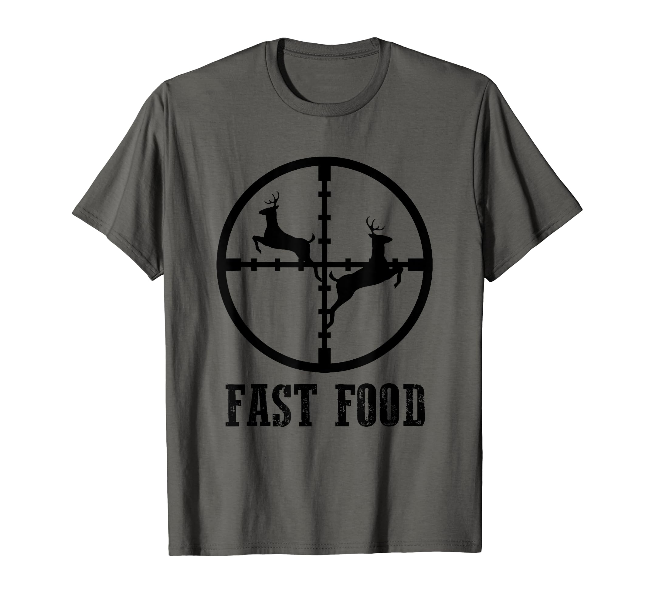 Deer Hunting Funny Hunter Fast Food Gift T-shirt Tee T-Shirt