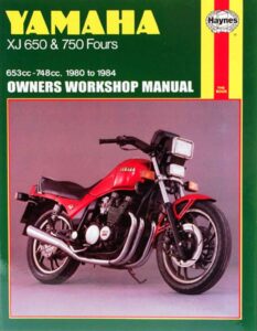 haynes manuals manual yam xj650/750 80 84 m738 new