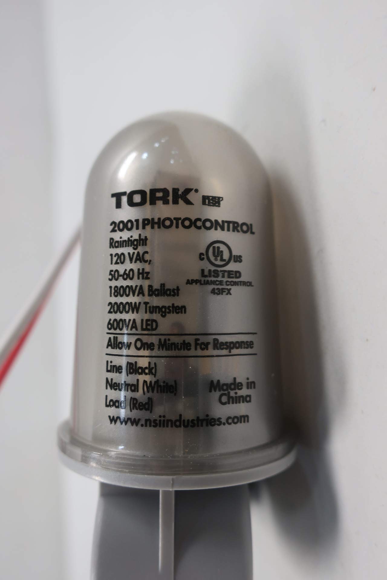 TORK 2001 PHOTOCONTROL W/Swivel 120V-AC D668902