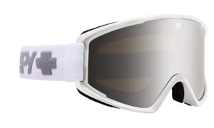 crusher elite matte white - bronze silver