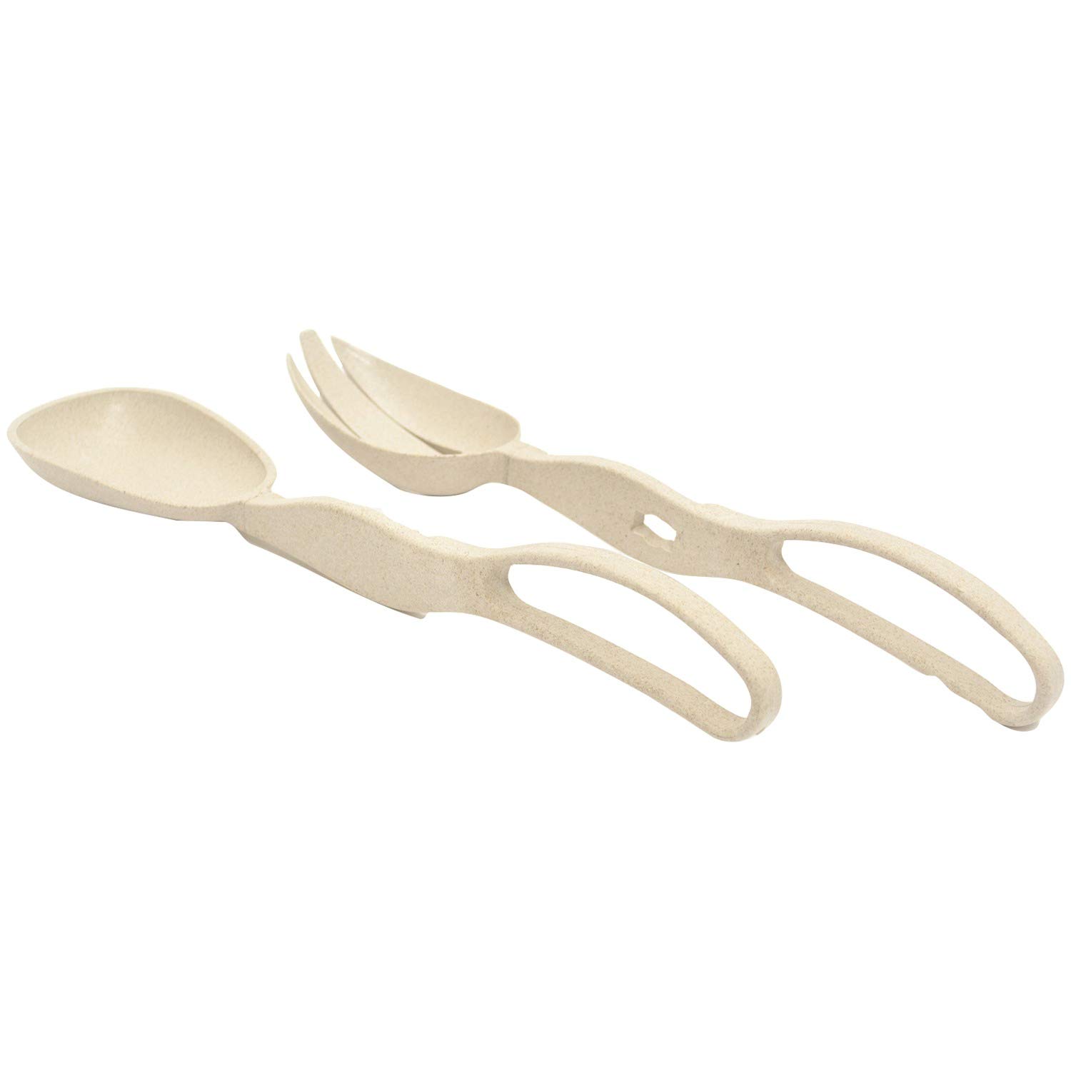 Starfrit Gourmet ECO 2-in-1 Salad Scissor, 11 in, Tan