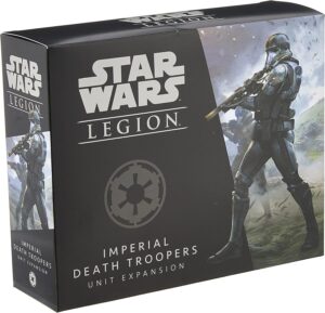 atomic mass games star wars legion imperial death troopers expansion | two player battle game | miniatures /strategy game for adults and teens | ages 14+ | average playtime 3 hours | made