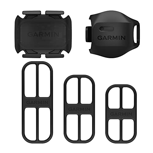 Garmin Speed Sensor 2 and Cadence Sensor 2 Bundle, Bike Sensors to Monitor Speed and Pedaling Cadence