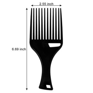 HALLO Big Holes & Big Size Barber Hair Brush Sponge Dreads Locking Twist Afro Curl Coil Wave Hair Care Tool(1 Pack)