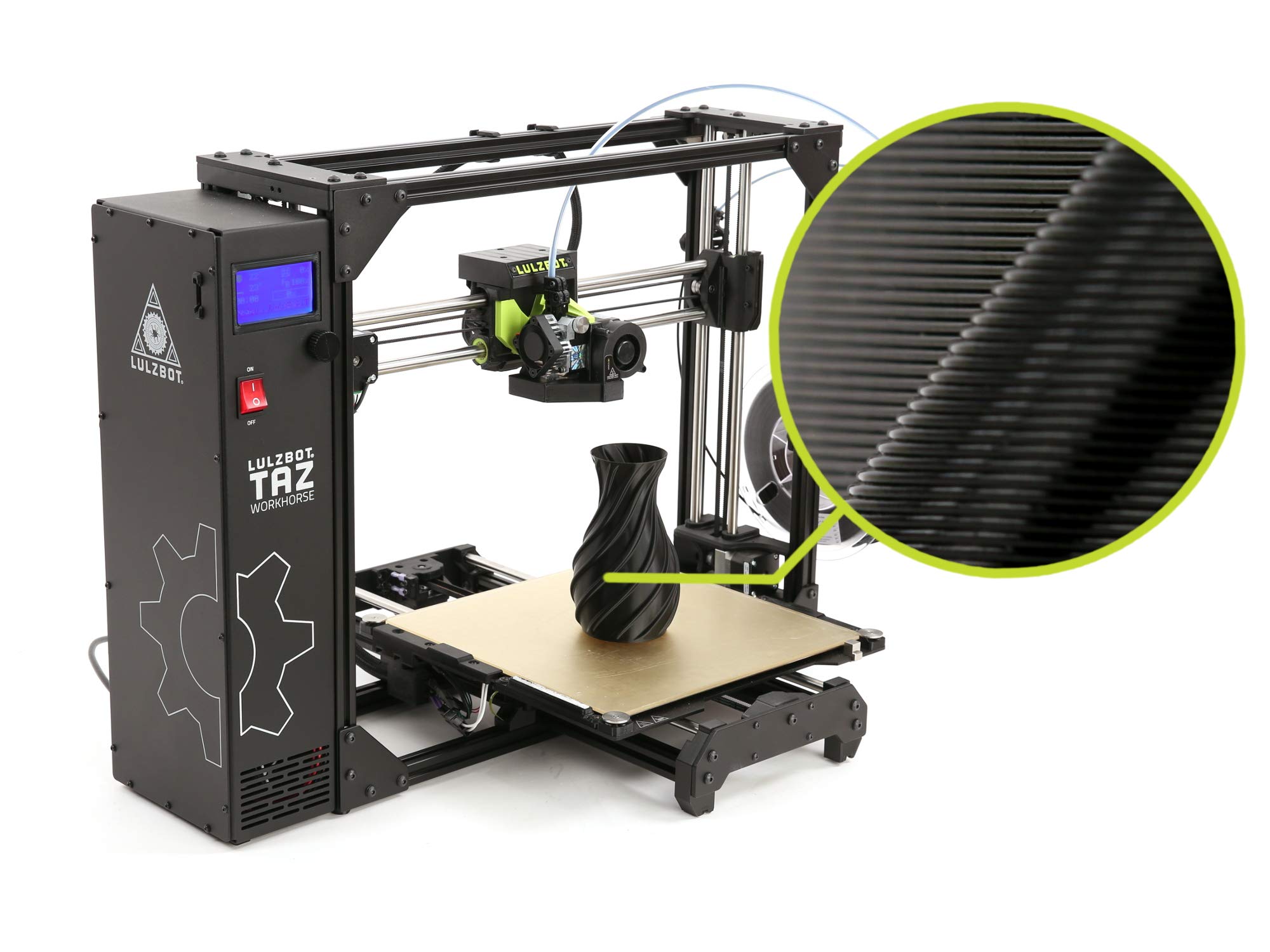 LulzBot KT-PR0051NA TAZ Workhorse 3D Printer