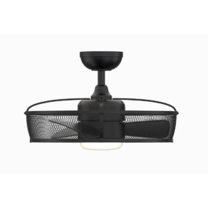 Fanimation FP8519BL Henry Fan-Light Kit, Black 14.33x22.09x22.09