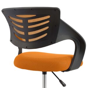 America Luxury - Chairs Modern Contemporary Urban Design Home Business Office Furniture Work Desk Chair, Fabric, Orange