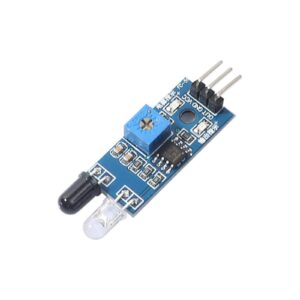 5pcs IR Infrared Obstacle Avoidance Sensor IR Transmitting and Receiving Tube Photoelectric Switch 3-pin Compatible with Ar-duino Smart Car Robot