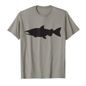 Coho Salmon T-Shirt Fishing Tee For Men And Women