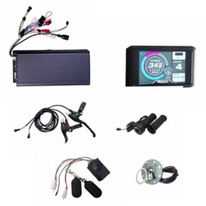 NBPOWER TFT Display 48V-72v 80A 3000w Electric Bike Controller sine Wave System V2 sabovton Controller,Color Display Sets