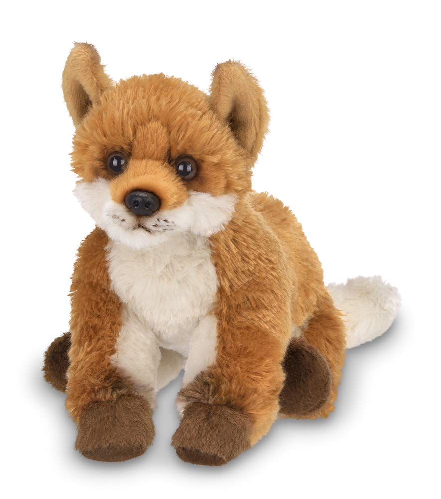 Bearington Lil' Fenton Small Plush Stuffed Animal Red Fox, 7 inches