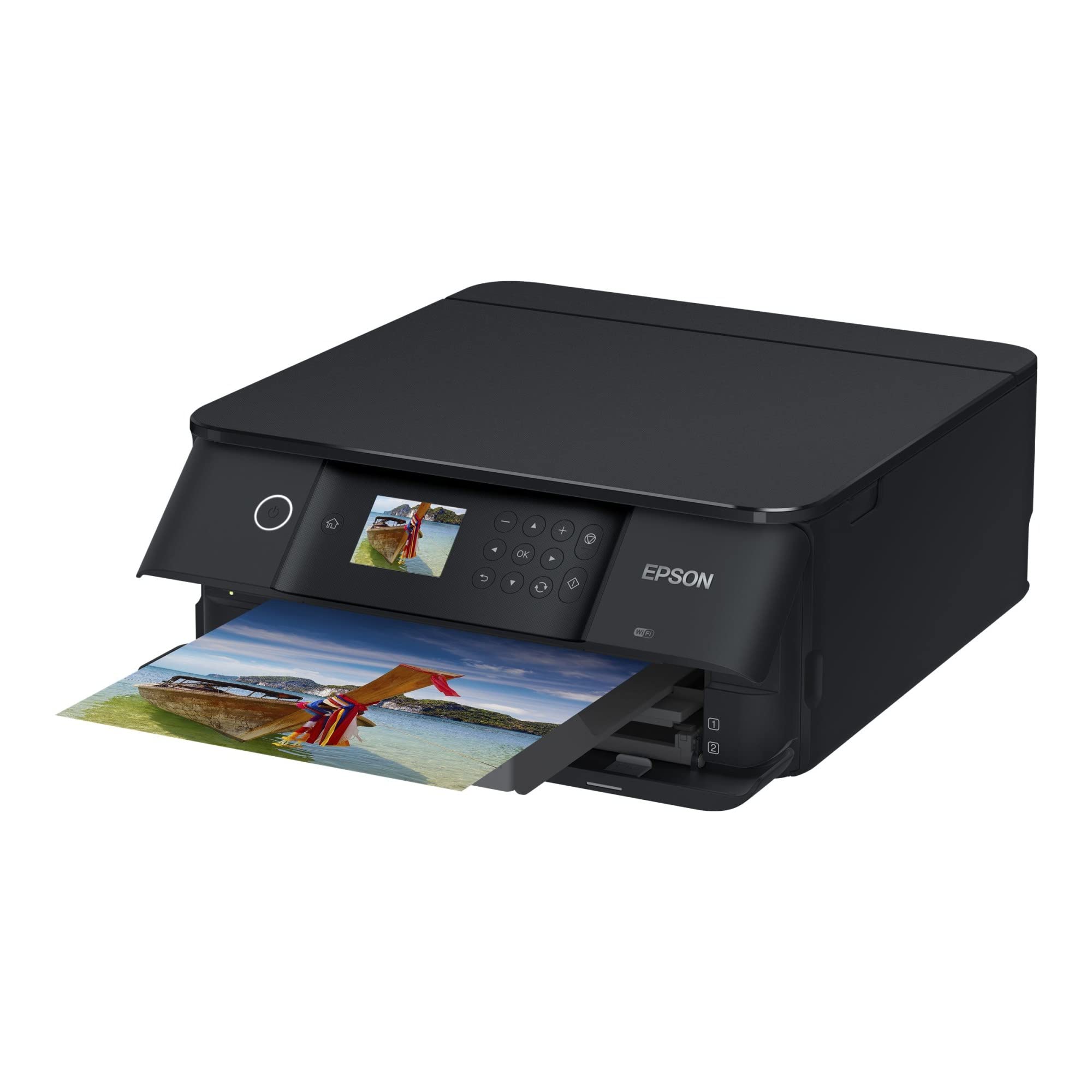 Epson Expression Premium XP-6100 Wireless Color Photo Printer with Scanner and Copier, Black, Medium