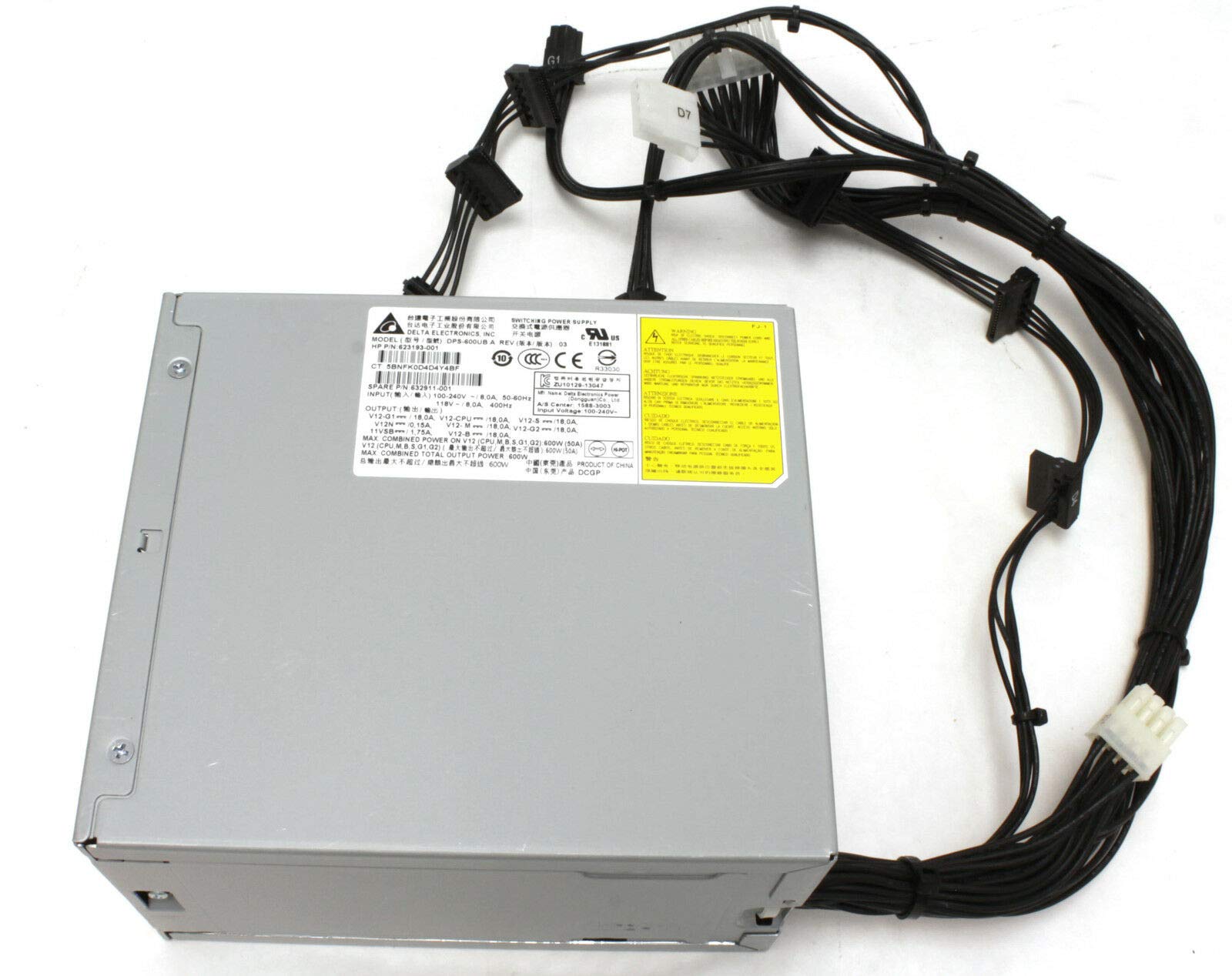 New Genuine PS for HP Z420 Workstation 600W Power Supply 632911-001 623193-001