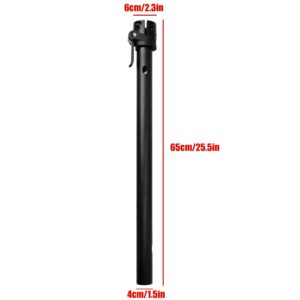 GLDYTIMES OEM Folding Pole Replacement for Xiaomi m365 Pro Electric Scooter Including Silicone Plug, Folding Slot Latch