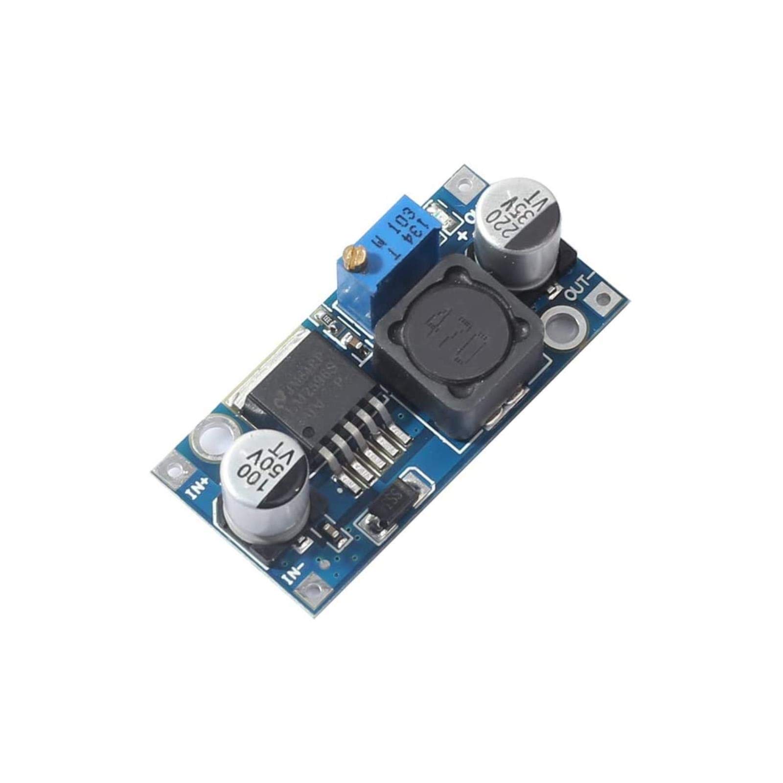 5Pack LM2596 LM2596S DC-DC Step Down Variable Volt Regulator Input 3.0-40V Output 1.5-35V Adjustable Buck Converter Electronic Voltage Stabilizer Power Supply Module