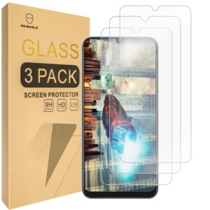 mr.shield [3-pack] designed for samsung galaxy a50 [tempered glass] screen protector with lifetime replacement