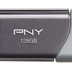 PNY 128GB USB 3.0 Flash Drive Elite Turbo Attache 3 (Ten Pack) Bundle with (5) Everything But Stromboli Lanyard (P-FD128TBOP-GE)