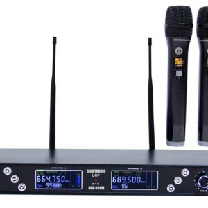 SINGTRONIC Professional 2000 WATTS Complete Karaoke System Package Free: Unlimited YouTube Songs, Built HDMI, Voice Record, Optical/Coax