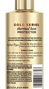 Pantene Gold Series Thermal Heat Protector 6.4 Ounce Pump (190ml) (2 Pack)