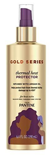 Pantene Gold Series Thermal Heat Protector 6.4 Ounce Pump (190ml) (2 Pack)