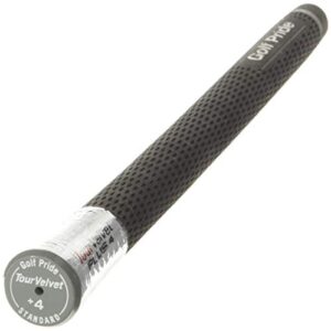 Golf Pride Tour Velvet Plus 4 Standard Grip, Black