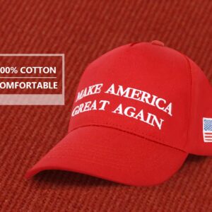 DISHIXIAO Make America Great Again Adjustable Baseball Caps, Unisex Snapback Sports Hat