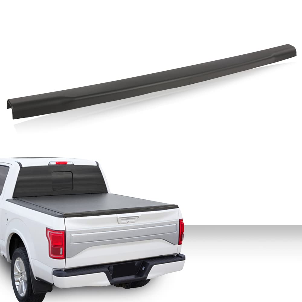 PIT66 Tailgate Moulding Cap, Compatible with 2008-2016 Ford F250 F350 F450 F550 Super Duty (NOT Fit Integrated Step Tailgate), Tailgate Protector Cover, FO1904104, BC3Z9940602B