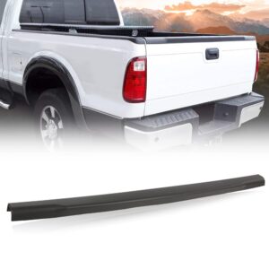 PIT66 Tailgate Moulding Cap, Compatible with 2008-2016 Ford F250 F350 F450 F550 Super Duty (NOT Fit Integrated Step Tailgate), Tailgate Protector Cover, FO1904104, BC3Z9940602B