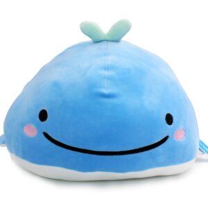 Vintoys Very Soft Blue Whale Shark Hugging Pillow Plush Doll Fish Plush Toy Stuffed Animals 17"