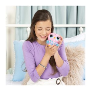 Owleez, Flying Baby Owl Interactive Toy with Lights and Sounds (Pink), for Kids Aged 6 and Up