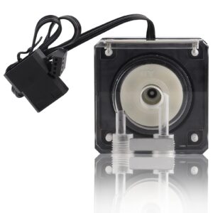 Water Cooling Pump, 800L/H PC Water Cooling Integrated Mute Water Pump Support PWM for CPU Cooling System.