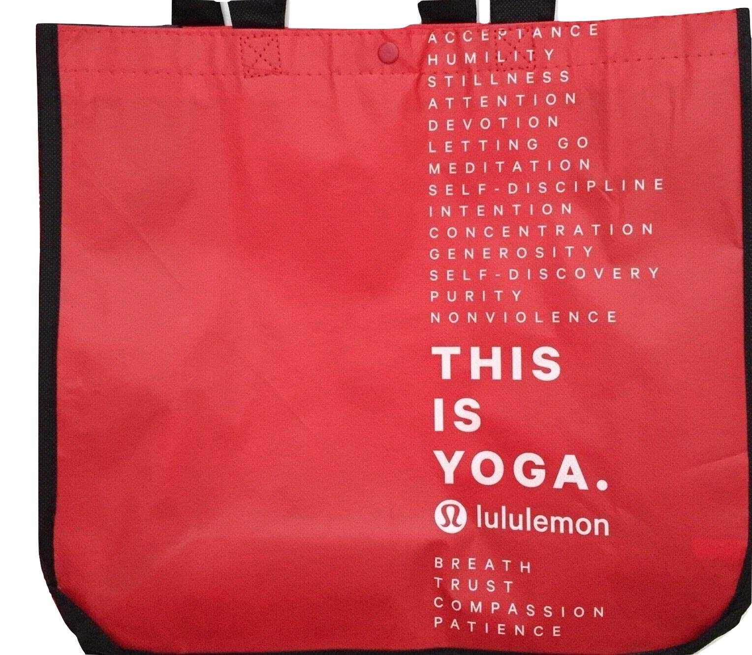 LULULEMON NEW SHOPPING Red Beach Swimming Towel GYM TOTE BAG YOGA DANCE TENNIS GOLF GYM BEACH SKATE - Large Bag - Limited Edition