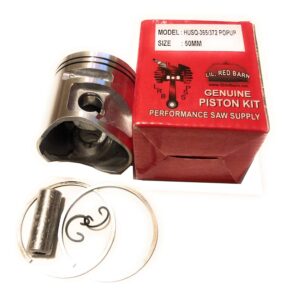 compatible with husqvarna 372xp 365 50mm x torque pop up piston kit extra power high compression two day standard shipping to all 50 states!