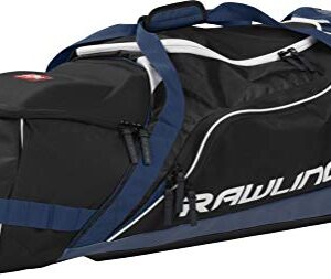 Rawlings | R1502 Wheeled Catcher's Bag | Baseball/Softball | Navy