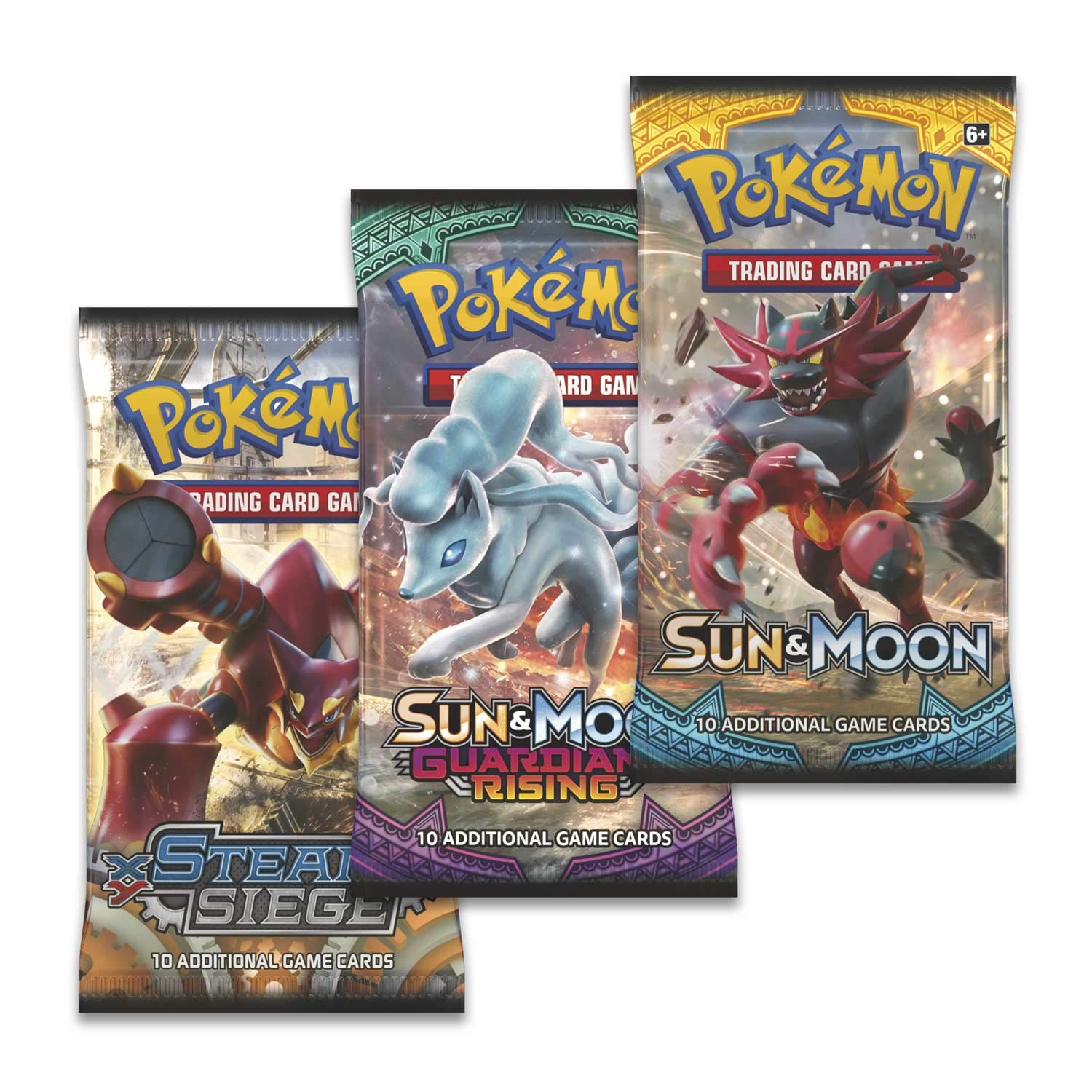 Pokemon TCG: Sun & Moon Luxury Ball Tin - 4 Booster Pack with 1 Coin