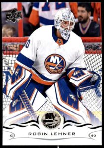 2018-19 upper deck #366 robin lehner nm-mt new york islanders official nhl hockey trading card