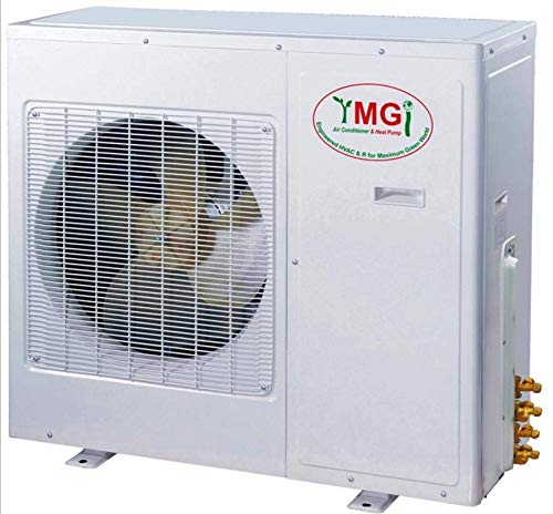 Multi Zone Mini Split Ductless Air Conditioner - Quad Zone 9000 + 9000 + 9000 + 18000-4 Zone Pre-Charged Inverter Compressor - Includes Four Free 25' Linesets - US Parts & Tech Support