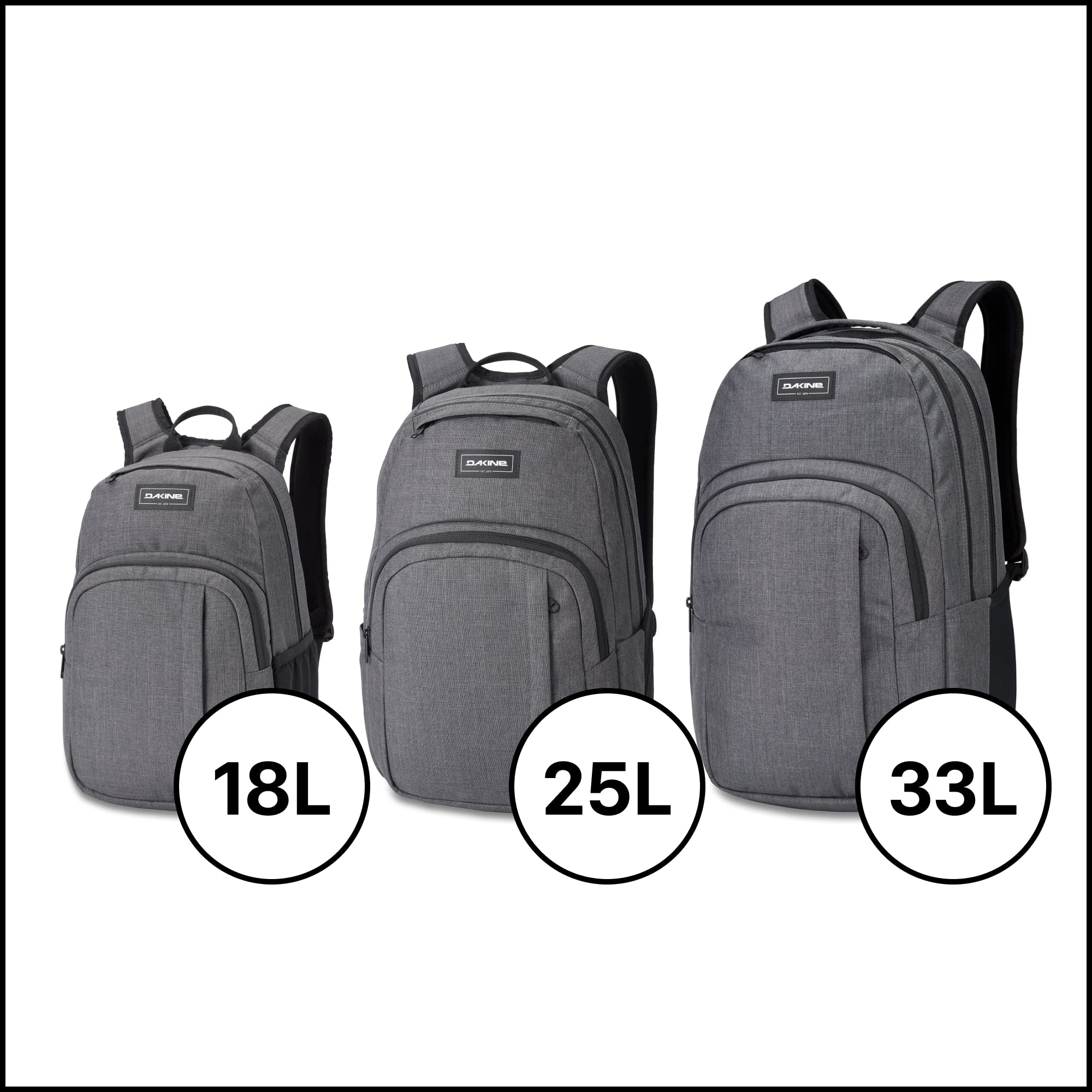 Dakine Campus M 25L - Carbon, One Size